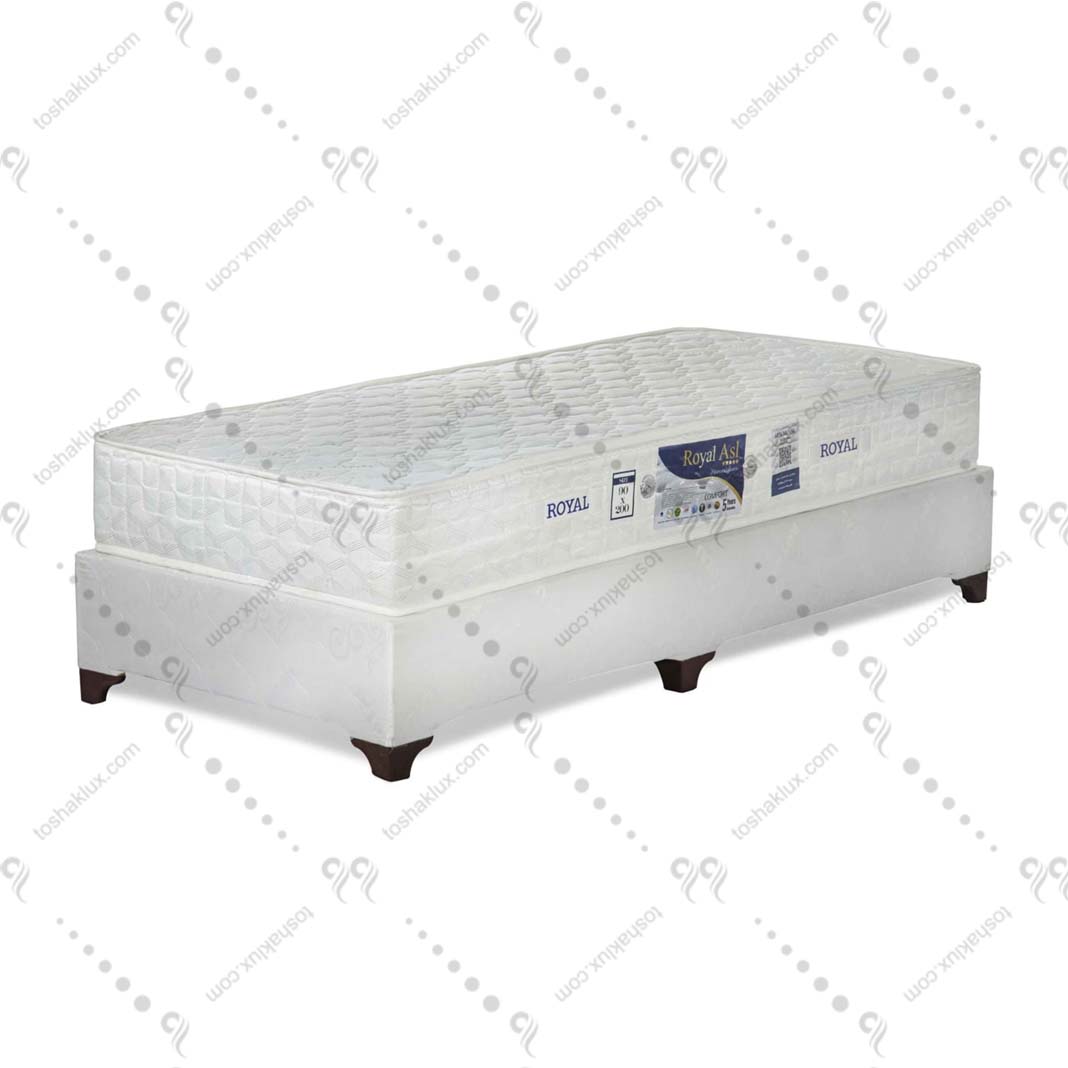 تشک رویال تک نفره مدل سوپر اسپرینگ سه سال ضمانت 90*200