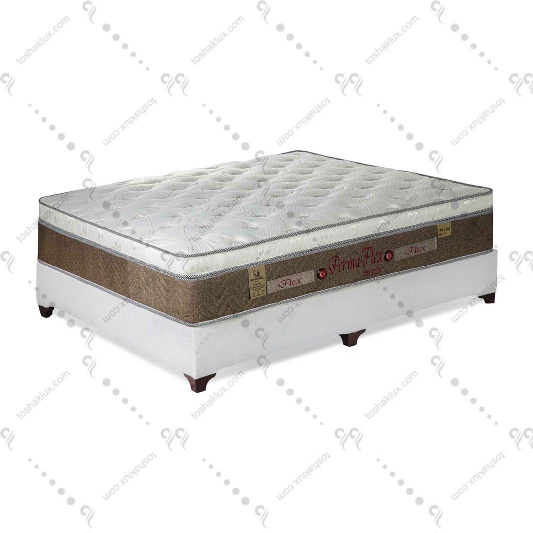 تشک پرمافلکس یک نفره وارداتی مدل پد دار ارتوپدیک 90*200
